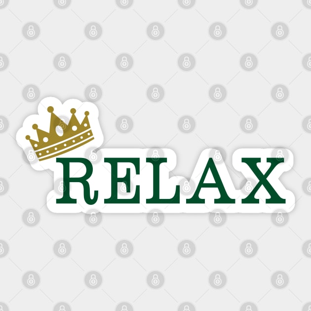 Relax Sticker by Sham